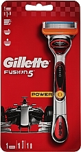Shaving Razor with 1 Refill Cartridge - Gillette Fusion5 ProGlide Power — photo N1