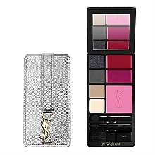 Fragrances, Perfumes, Cosmetics Makeup Palette - Yves Saint Laurent Very YSL Silver Edition Makeup Palette