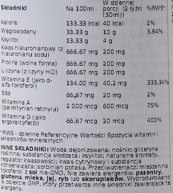 Liquid Hyaluronic Acid - Now Foods Liquid Hyaluronic Acid — photo N3