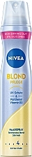 Fragrances, Perfumes, Cosmetics Extra Strong Hold Hair Spray ‘Luxurious Blond’ - NIVEA Styling Spray