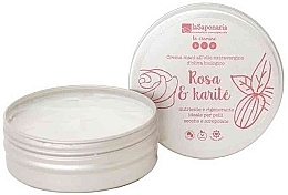 Fragrances, Perfumes, Cosmetics Hand Cream "Rose and Shea Butter" - La Saponaria Hand Cream Rose and Shea Butter 