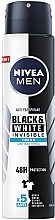 Antiperspirant Deodorant Spray "Invisible for Black and White" - NIVEA Invisible For Black&White Fresh 48 hour — photo N2