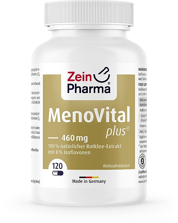 Menovital Plus Dietary Supplement, 460 mg - ZeinPharma MenoVital Plus Capsules — photo N1