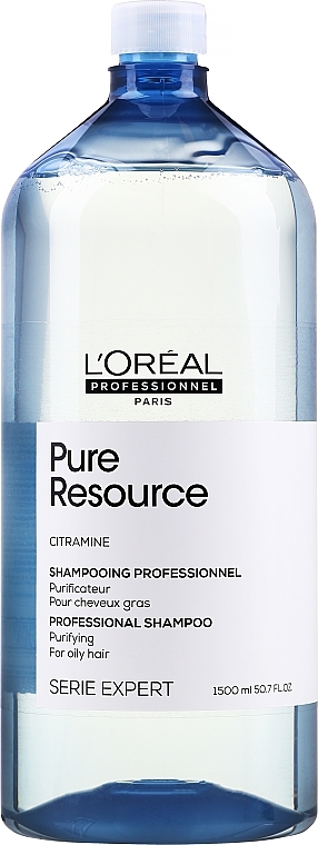 Cleansing Shampoo for Normal & Oily-Prone Hair - L'Oreal Professionnel Pure Resource Purifying Shampoo — photo N3