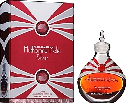 Al Haramain Mukhamria Maliki Silver - Oil Perfume — photo N1