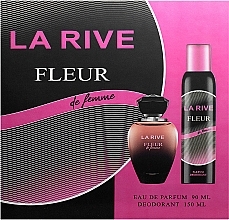 Fragrances, Perfumes, Cosmetics La Rive Fleur De Femme - Set (edp/90ml + deo/150ml)