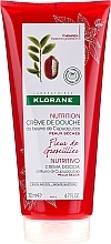 Fragrances, Perfumes, Cosmetics Shower Cream - Klorane Cupuacu Currant Bush Flower Nourishing Shower Cream