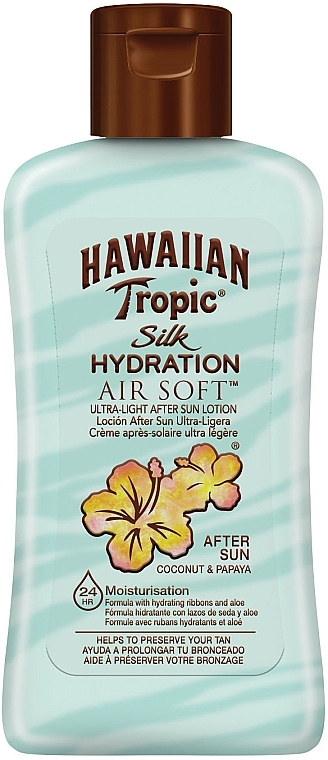 After Sun Moisturising Lotion - Hawaiian Tropic Silk Hydration Air Soft After Sun — photo N1