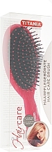 Fragrances, Perfumes, Cosmetics Stylish Massage Hair Brush, 22.5 cm - Titania