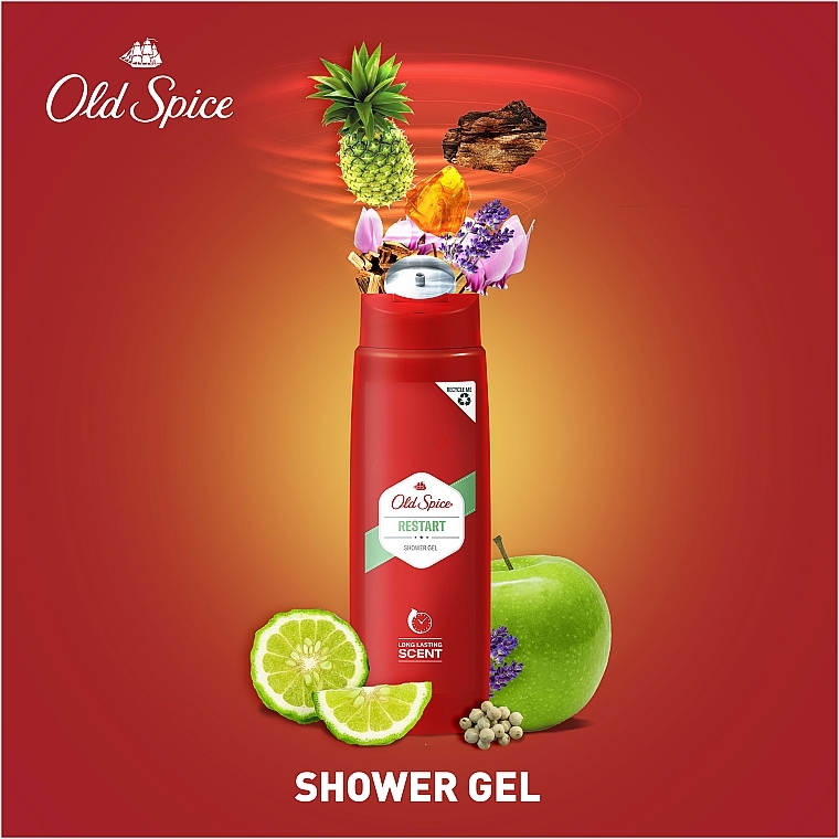 Shower Gel - Old Spice Restart Shower Gel — photo N3