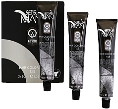 Men Hair Color Gel - Sensus Man Hair Color Gel — photo N2