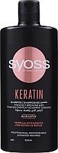 Brittle Hair Shampoo - Syoss Keratin Blue Lotus Shampoo — photo N3