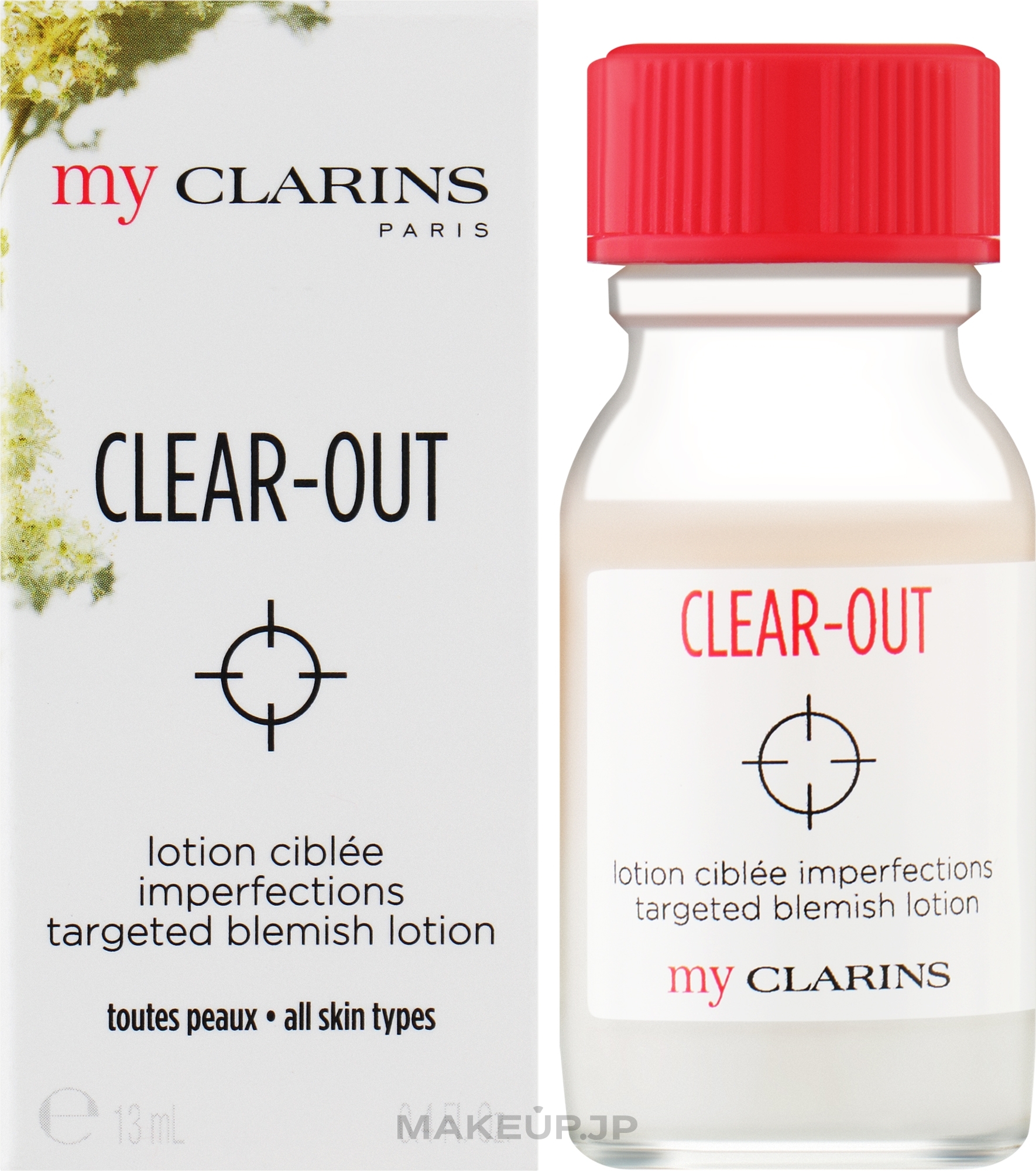 Face Cleansing Lotion - Clarins My Clarins Clear-Out Targeted Blemish Lotion — photo 13 ml