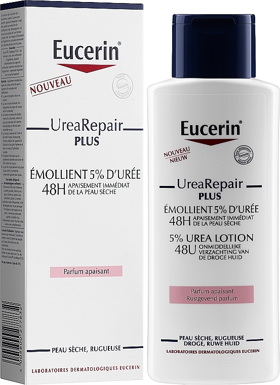 Body Lotion - Eucerin Urearepair Plus Lotion 5% Fragrance — photo N2