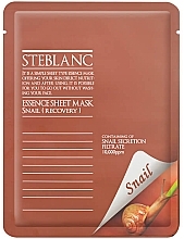 Fragrances, Perfumes, Cosmetics Face Mask - Steblanc Essence Sheet Mask Snail