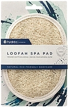 Loofah and Cotton Washcloth,, oval - Hydrea London Organic Egyptian Loofah SPA Pad Oval — photo N1