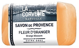Fragrances, Perfumes, Cosmetics Provence Soap "Orange Blossom" - La Corvette Provence Soap Orange Blossom