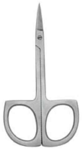 Cuticle Scissors - Accuram Instruments Fine Point Cuticle Scissors Str/Cvd 9cm — photo N1