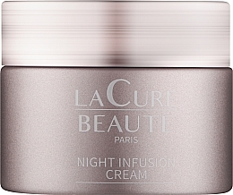 Fragrances, Perfumes, Cosmetics Anti-Aging Night Face Cream - LaCure Beaute Night Infusion Cream