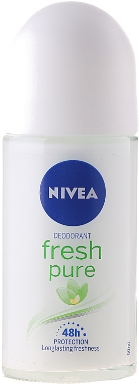 Roll-on Deodorant - NIVEA Pure & Natural Jasmine Deodorant Roll-On — photo N1