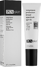 Facial Sunscreen SPF45 - PCA Skin Weightless Protection Broad Spectrum SPF 45 — photo N8