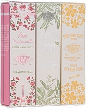 Fragrances, Perfumes, Cosmetics Hand Cream Set - Institut Karite (h/cream/3x30ml)