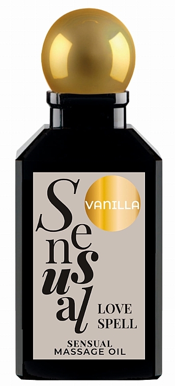 Massage Oil - VCee Sensual Vanilla Love Spel Massage Oil — photo N1