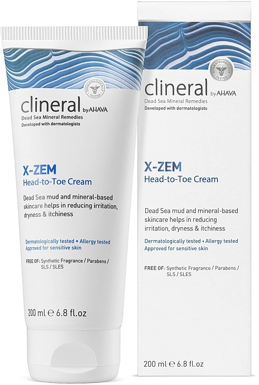 Bode Cream - Ahava Clineral X-Zem Head-to-Toe Cream — photo N2