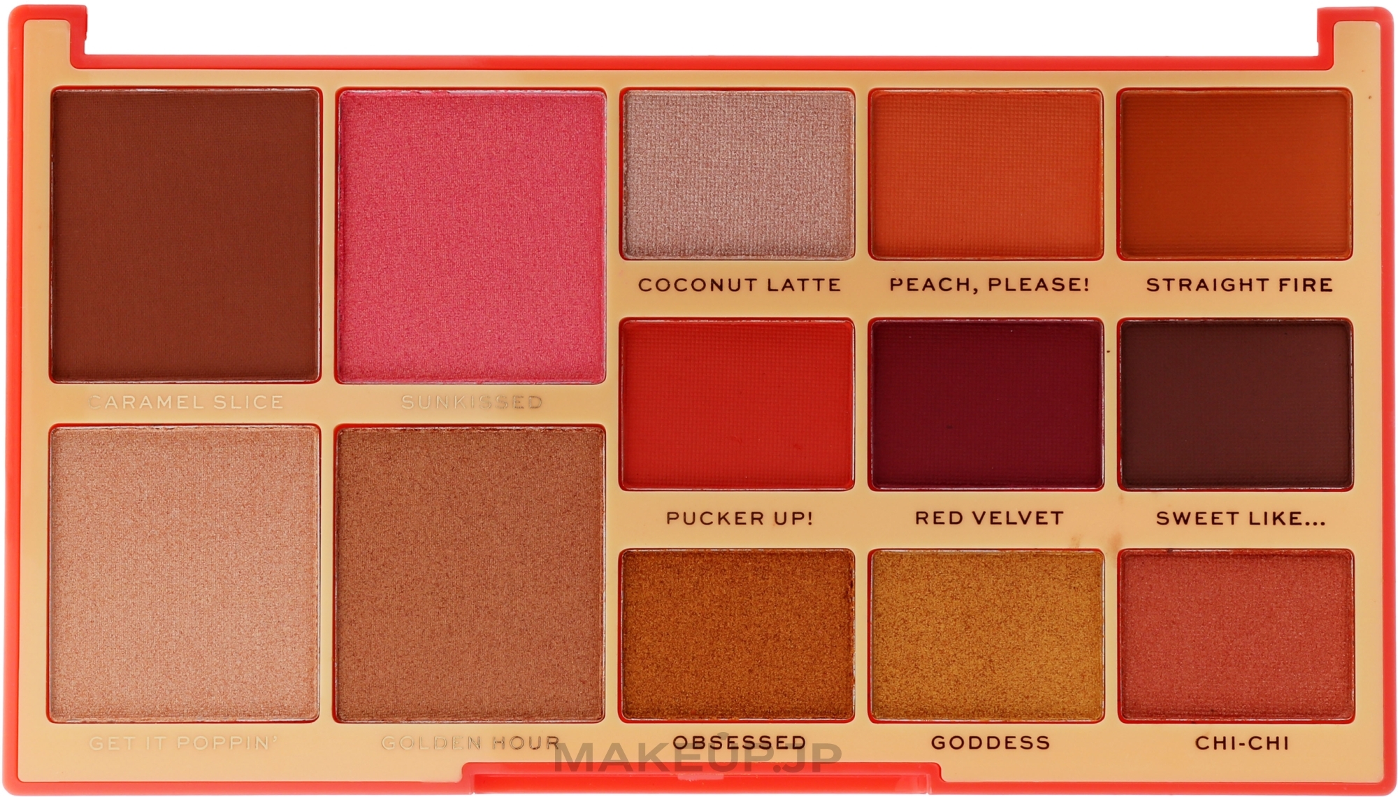 Makeup Palette - Makeup Revolution x Rachel Leary Goddess On The Go — photo 20.8 g