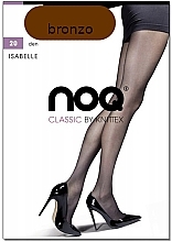 Tights 'Isabelle', 20 Den, bronzo - Knittex — photo N4