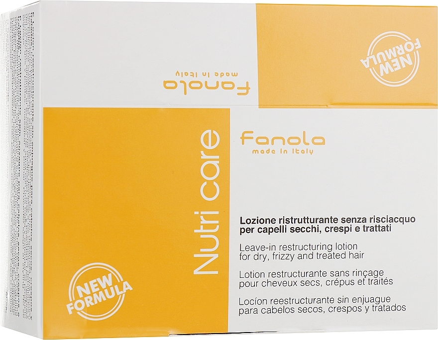 Restructuring Ampoules for Dry Hair - Fanola Leave-In Restructuring Lotion — photo N3