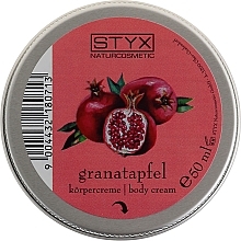 Body Cream "Pomegranate" - Styx Naturcosmetic Body Cream — photo N3