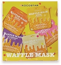 Fragrances, Perfumes, Cosmetics Set - Kocostar Waffle Mask Kit 5 (f/mask/5x40g)