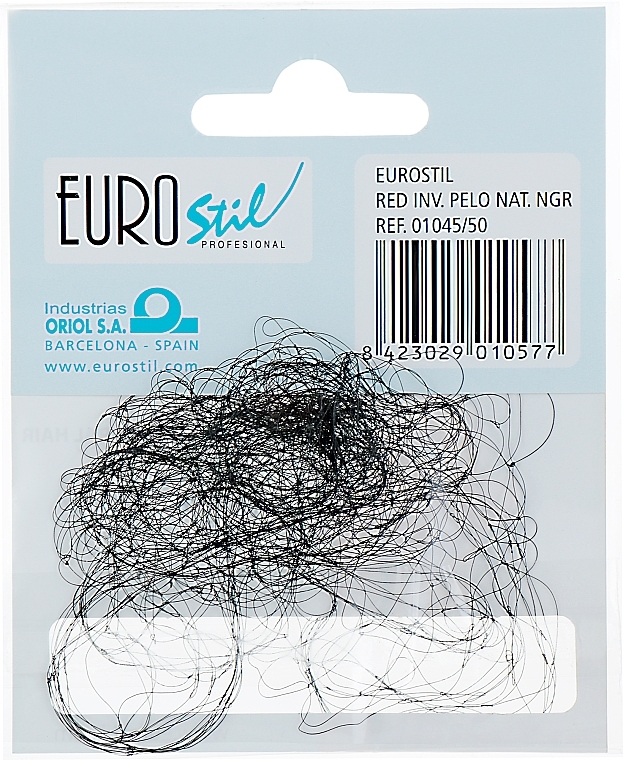 Black Hair Net, 01045/50 - Eurostil — photo N2