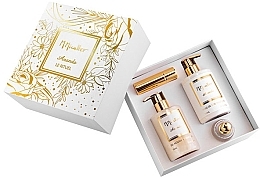 Fragrances, Perfumes, Cosmetics M. Micallef Ananda Nectar - Set (edp/30ml + b/lot/300ml + sh/gel/300ml + edp/10ml)