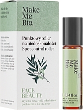 Fragrances, Perfumes, Cosmetics Anti-Imperfections Spot Roller "Tea Tree" - Make Me Bio Face Beauty Spot Control Roller