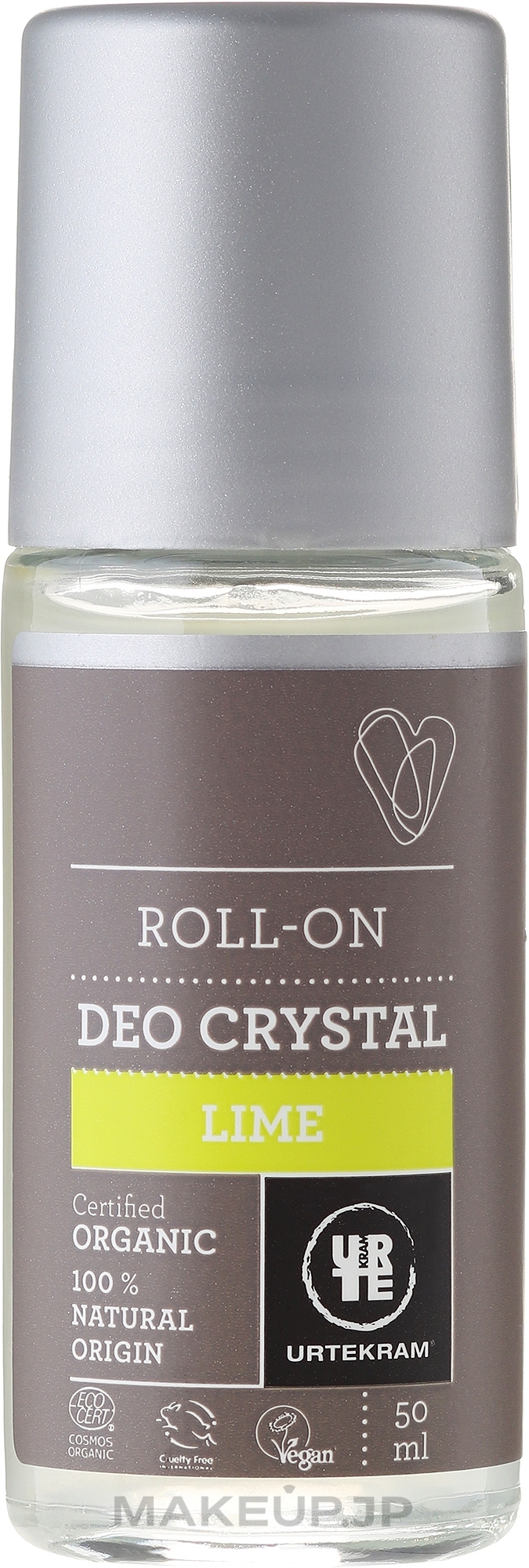 Roll-On Deodorant "Lime" - Urtekram Deo Crystal Lime — photo 50 ml