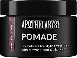 Hair Styling Pomade - Apothecary 87 Pomade — photo N1