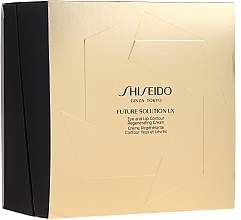 Fragrances, Perfumes, Cosmetics Set - Shiseido Future Solution LX Eye and Lip Contour Regenerating Cream Kit (cr/6ml + foam/15ml + eye/lip/cr/17ml)