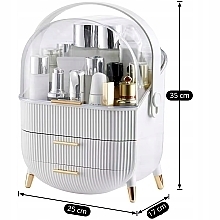 Makeup Organizer, White - Beauty Design — photo N2