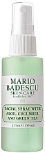 Aloe, Cucumber & Green Tea Face Spray - Mario Badescu Facial Spray Aloe, Cucumber & Green Tea — photo N1