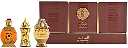 Fragrances, Perfumes, Cosmetics Al Haramain Mukhamria Maliki Ateeq - Set (edp/75ml + oil/parf/25ml + oil/parf/25ml)