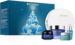 Fragrances, Perfumes, Cosmetics Face Care Set - Biotherm Blue Pro-Retinol (cr/50ml + cr/15ml + elixir/7ml + eye/cr/5ml + pouch)