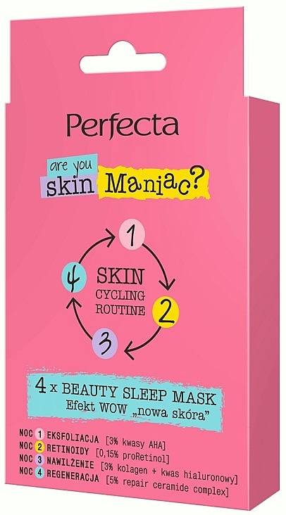 Face Mask Set - Perfecta Skin Cycling Routine Set (f/mask/4x8ml) — photo N1