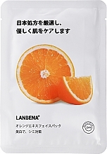 Fragrances, Perfumes, Cosmetics Orange Face Mask - Lanbena Orange Facial Mask