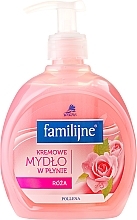 Liquid Soap - Pollena Savona Familijny Rose Creamy Liquid Soap — photo N9