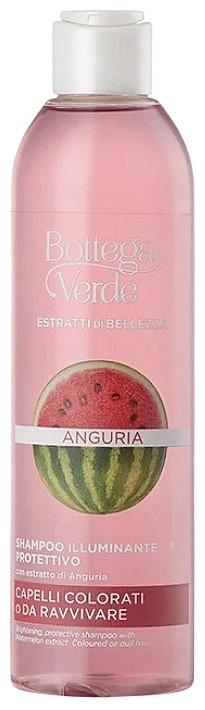 Brightening Protective Shampoo with Watermelon Extract - Bottega Verde Beauty Extracts Watermelon Brightening Protective Shampoo — photo N1