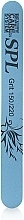 Nail File 150/220, CF-633, straight, blue - SPL Design Nail File — photo N1