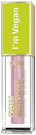 Vegan Liquid Lipstick - Delia Cream Glow Gloss Be Glamour I'm Vegan Liquid Lipstick — photo N1