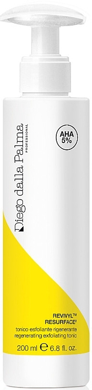 Regenerating Face Tonic - Diego Dalla Palma Resurface2 Regenerating Exfoliating Tonic AHA 5% — photo N1